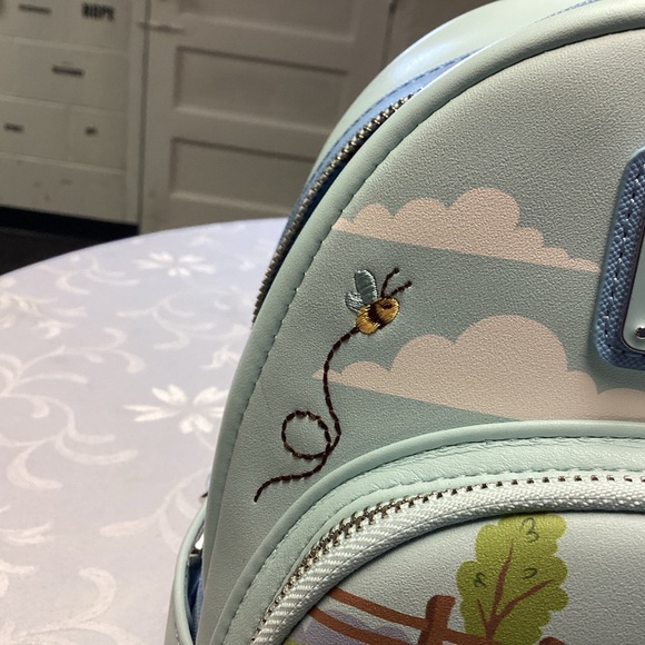 LOUNGEFLY DISNEY  BACKPACK   WINNIE THE POO N FRIENDS NEW main image 11